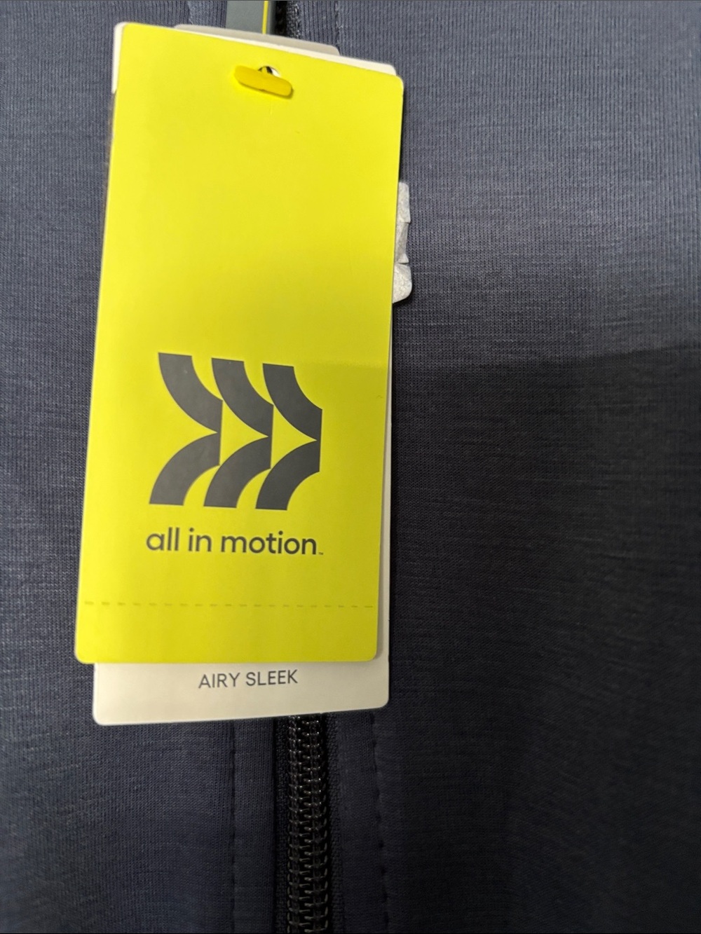 all in motion Slate Blue Full-Zip workout jacket - Picture 2 of 4